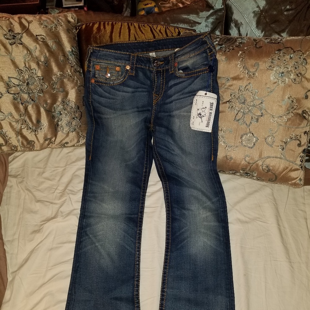 TRUE RELIGION BOOT CUT JEANS